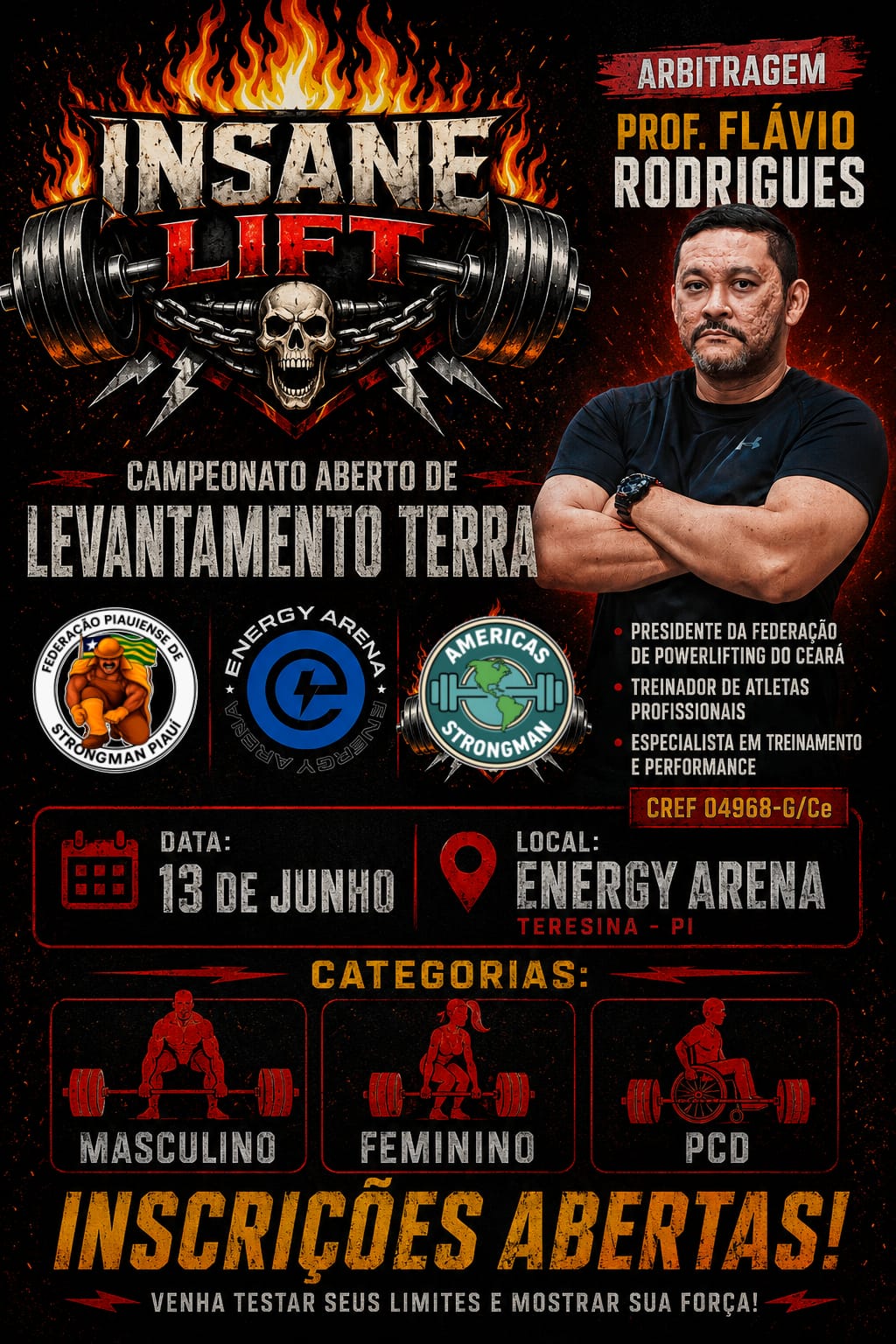 1º Campeonato de Levantamento Terra